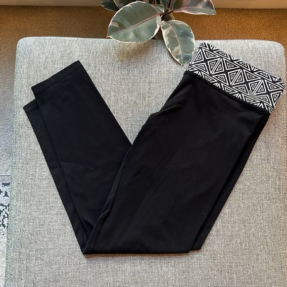 🍬Y2K Vintage Circa 2006 PINK by Victoria Secret Fold Over Leggings ✨ - Picture 12 of 17